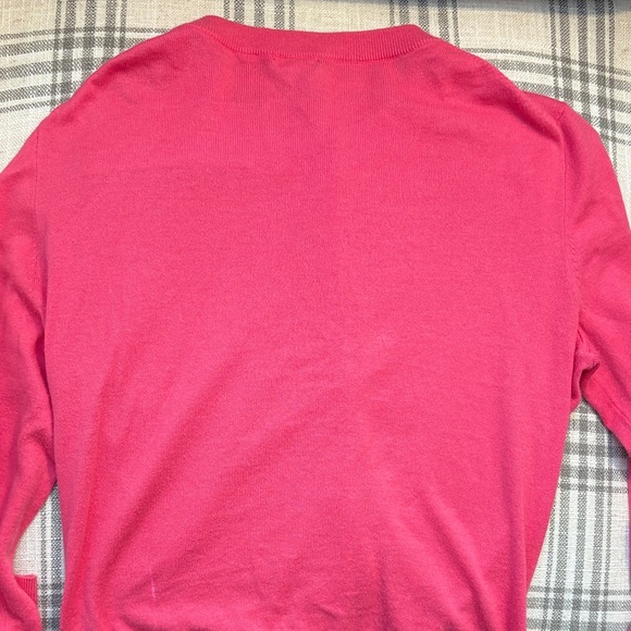 J. Crew Vibrant Pink Cardigan Sweater - Picture 6 of 8